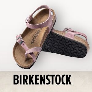 Birkenstock Women's Taormina Oiled Leather Sandals Color: Lavender Blush 8-8.5